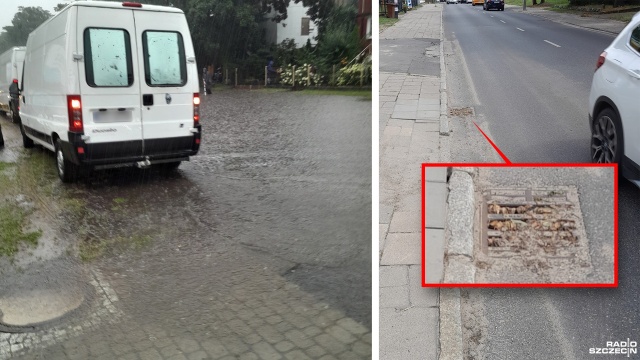 Mieszkańcy ulicy Batalionów Chłopskich w Szczecinie po raz kolejny skarżą się na niedrożną kanalizację deszczową.