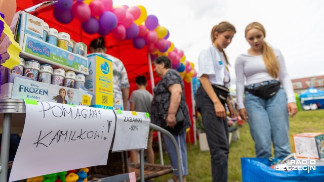 W Chociwlu trwa festyn dobroczynny Pomagamy Kamilowi w walce z chorobą. Chłopiec ma 6 lat i walczy z zespołem, który wiąże się z padaczką, wodogłowiem i obniżonym napięciem mięśniowym.