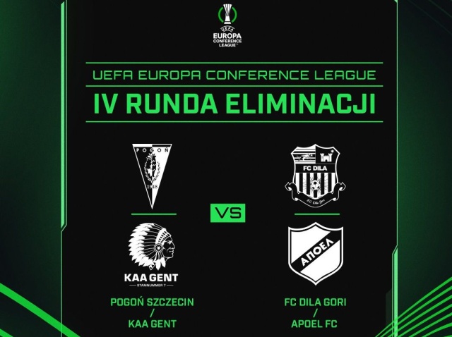 Piłkarze Pogoni poznali swojego potencjalnego rywala w czwartej rundzie eliminacji Ligi Konferencji Europy.