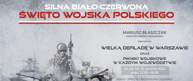 Na warszawskiej Wisłostradzie w nocy z soboty na niedzielę odbyła się próba generalna defilady wojskowej, zaplanowanej na 15 sierpnia z okazji Święta Wojska Polskiego. Wzięli w niej udział żołnierze wszystkich rodzajów Sił Zbrojnych RP.