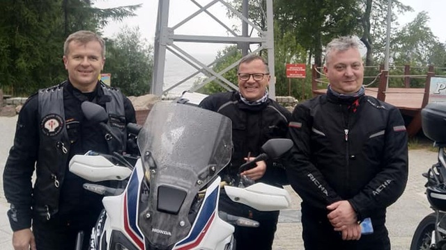 130 osób z całej Polski bierze udział w motocyklowej pielgrzymce Od Bałtyku do Tatr. Sursum Corda.