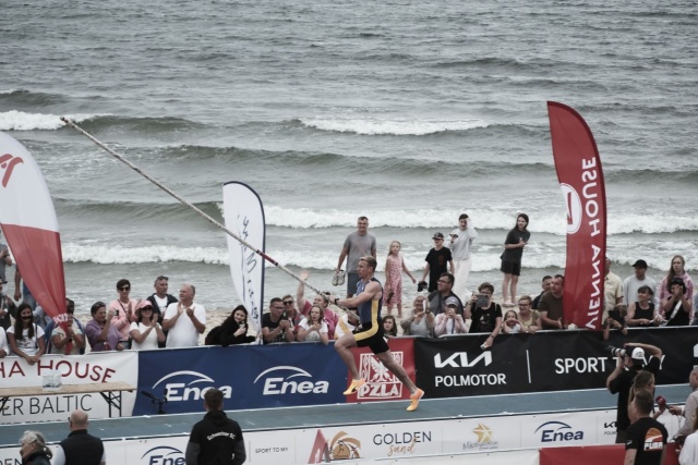 Piotr Lisek najlepszy w konkursie skoku o tyczce podczas Lekkoatletycznego Memoriału Golden Sand Ireny Szewińskiej, Tadeusza Ślusarskiego i Władysława Komara w Międzyzdrojach.