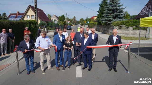 Samochody mogą już przejechać ul. Pomorską w Gryficach bez problemu. Remont kosztował blisko 3 miliony złotych, a 2 mln to z rządowe dofinansowania.