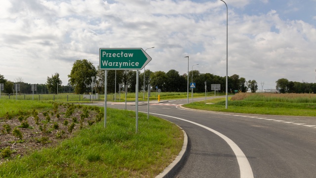 Uroczyste otwarcie nowej drogi rozpocznie się w czwartek w południe.