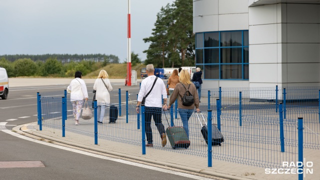 Są straty połączeń krajowych, ale międzynarodowe rosną w siłę. Tak jest na lotnisku Szczecin Goleniów.