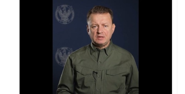 Minister obrony narodowej Mariusz Błaszczak ocenił, że rząd Tuska, w razie wojny, był gotowy oddać połowę Polski.