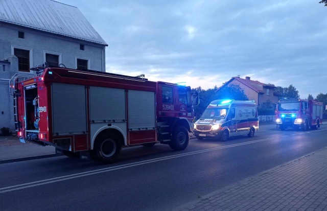Wybuch pieca w Ińsku. Jedna osoba poszkodowana.