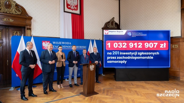 1 miliard 33 miliony złotych - tyle pieniędzy trafi do samorządów w województwie zachodniopomorskim w ramach rządowego programu inwestycji strategicznych.