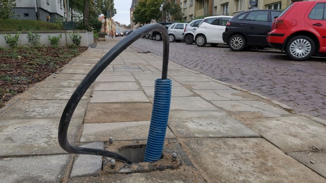 Wymianę oświetlenia ulicznego rozpoczęto w kwartale stargardzkiej Starówki.