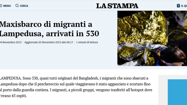Włoskie ministerstwo spraw wewnętrznych poinformowało, że w tym roku przez Morze Śródziemne do Włoch przybyło ponad 145 tysięcy migrantów. Większość z nich przypłynęła na wyspę Lampedusa.