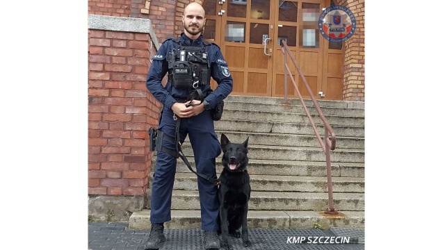 Spina odnalazł zaginioną nastolatkę. To policyjny pies, który doprowadził do dziecka. 12-latka wróciła już do rodziny.