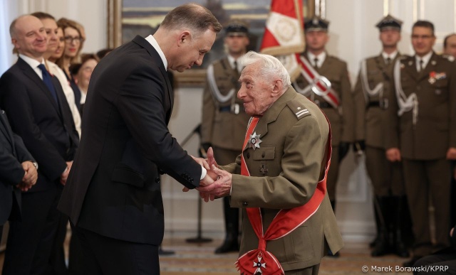 Prezydent Andrzej Duda powiedział, że budujący silną Polskę umacniają duchową stronę naszego narodu.