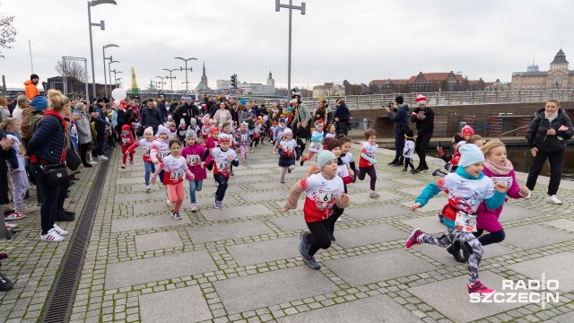 200 dzieci wystartowało w Szczecińskim Biegu Niepodległości Polak Mały.