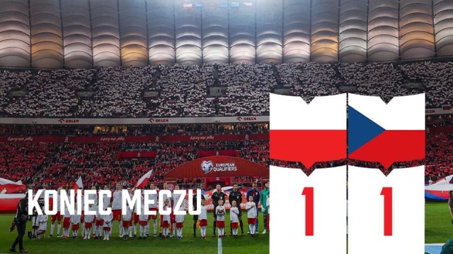 Polscy piłkarze zremisowali z Czechami 1:1 (1:0) w swoim ostatnim meczu eliminacji mistrzostw Europy.