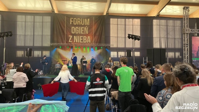 Ponad 600 osób ze Szczecina i całej Polski bierze udział w V Forum Młodych Ogień z Nieba.
