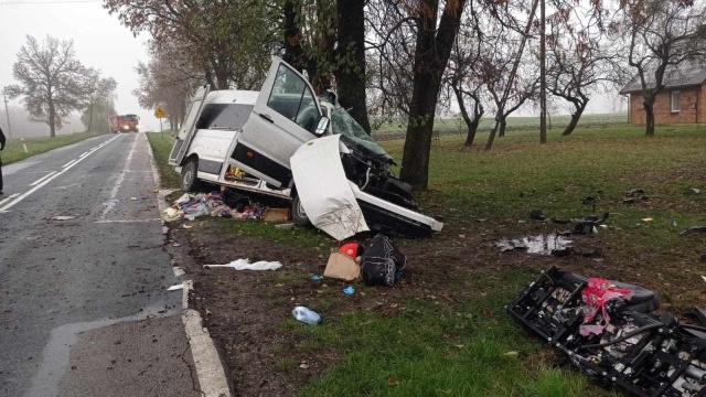Trzy osoby zginęły - wśród nich 6-letnie dziecko - w porannym wypadku ukraińskiego busa w miejscowości Wereszyn w powiecie hrubieszowskim.