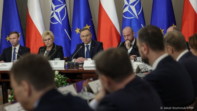 Prezydent Andrzej Duda powiedział, że żyjemy w niebezpiecznym czasie.