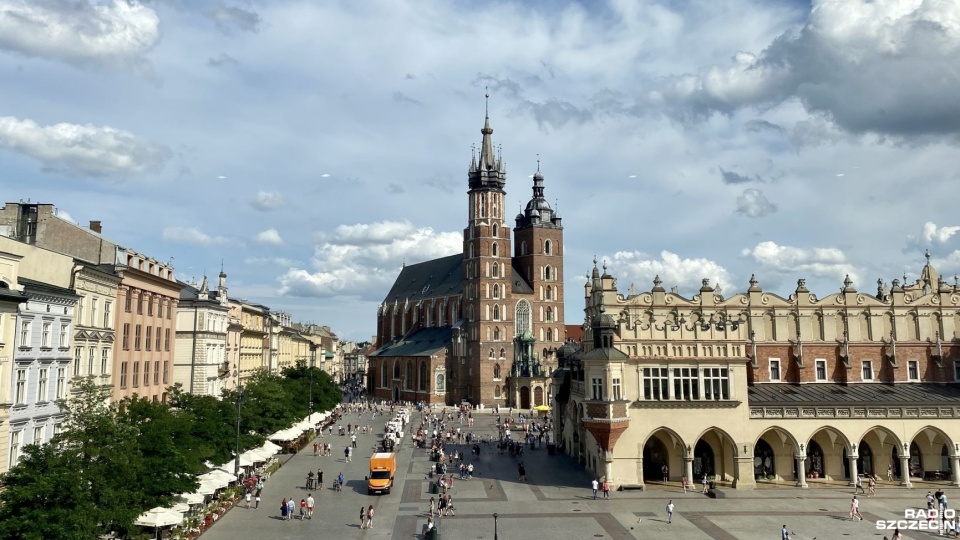 Rynek Główny w Krakowie. Fot. [Radio Szczecin]