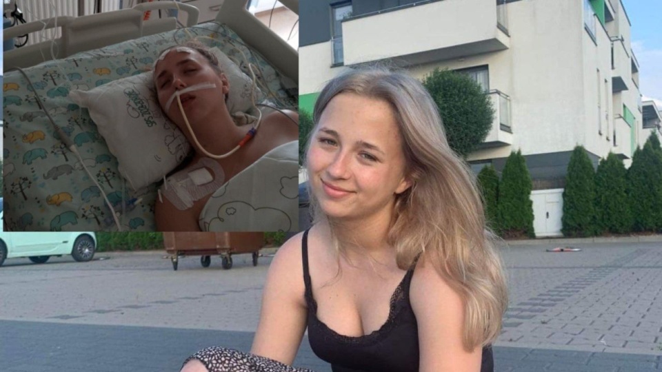 17-letnia Andżelika po wypadku jest sparaliżowana i wymaga kosztownej rehabilitacji. źródło: https://zrzutka.pl/t2zsba