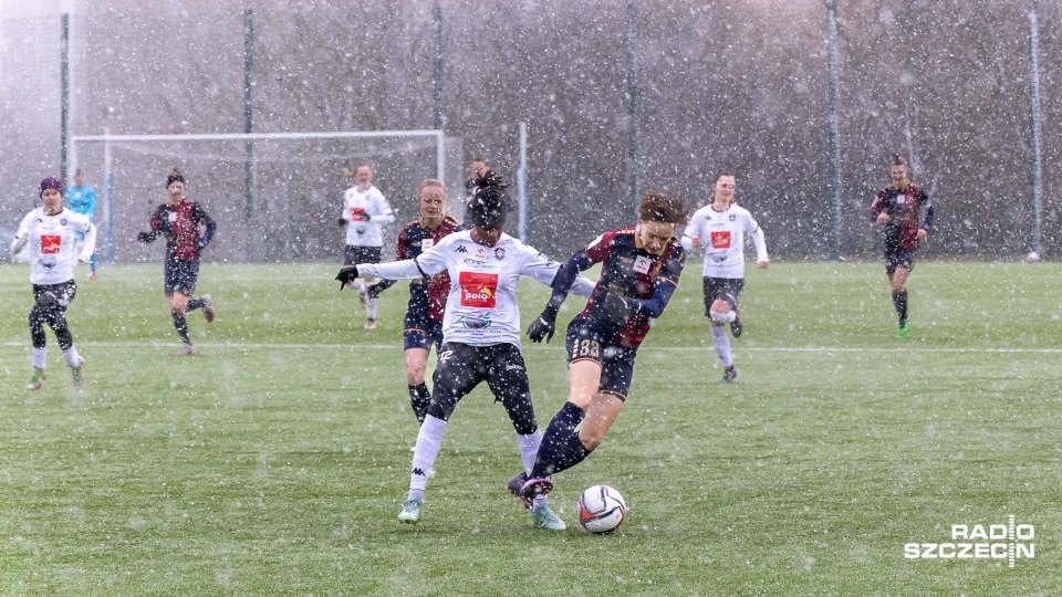 Drużyna trenera Roberta Dymkowskiego awansowała na 7. miejsce w tabeli. Fot. Robert Stachnik [Radio Szczecin]