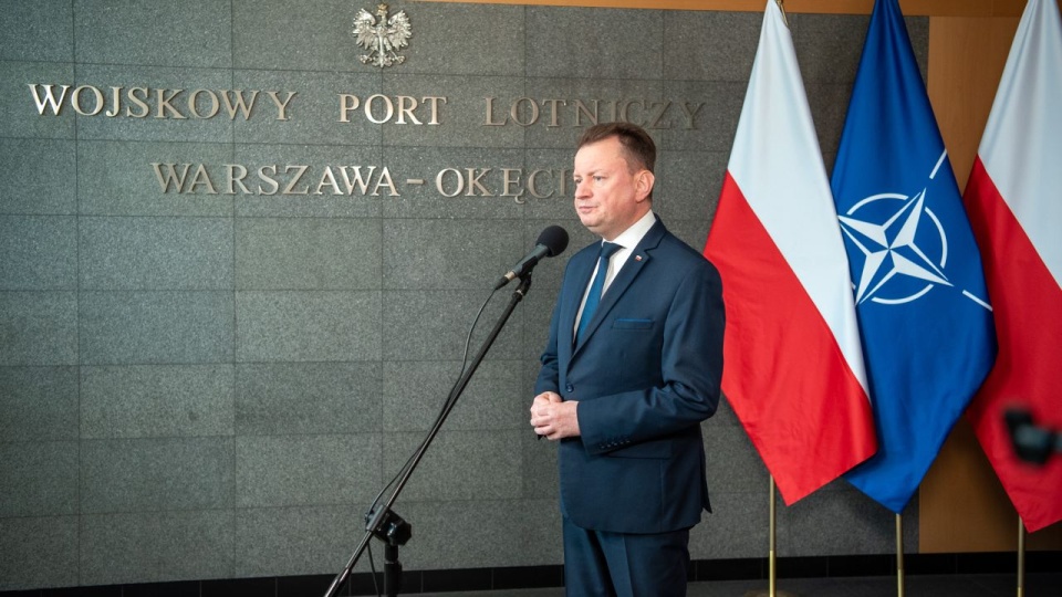 Główne tematy rozmów to rosyjska agresja na Ukrainę i wsparcie dla Kijowa. źródło: https://twitter.com/MON_GOV_PL