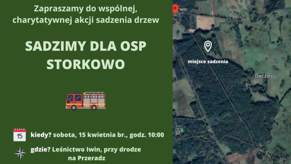 Po akcji zaplanowano wspólne ognisko oraz możliwość zwiedzania zabytkowych wozów strażackich. źródło: https://www.facebook.com/nadlesnictwo.szczecinek