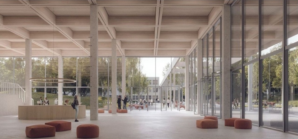 Niemieckie studio architektoniczne Heinle, Wischler und Partner zaprojektuje budynek Wydziału Informatyki Zachodniopomorskiego Uniwersytetu Technologicznego. Fot. Zachodniopomorski Uniwersytet Technologiczny
