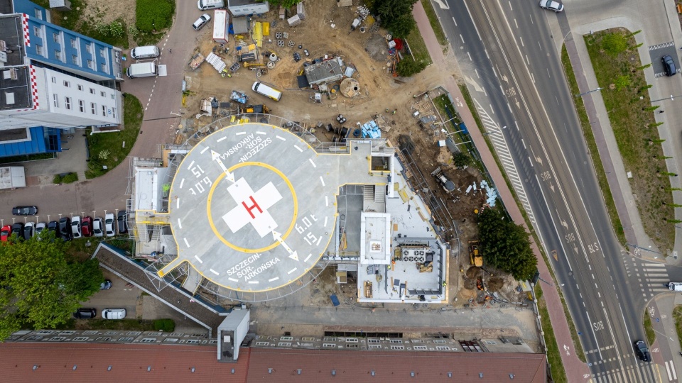 Fot. Szpital Wojewódzki w Szczecinie - Arkońska i Zdunowo