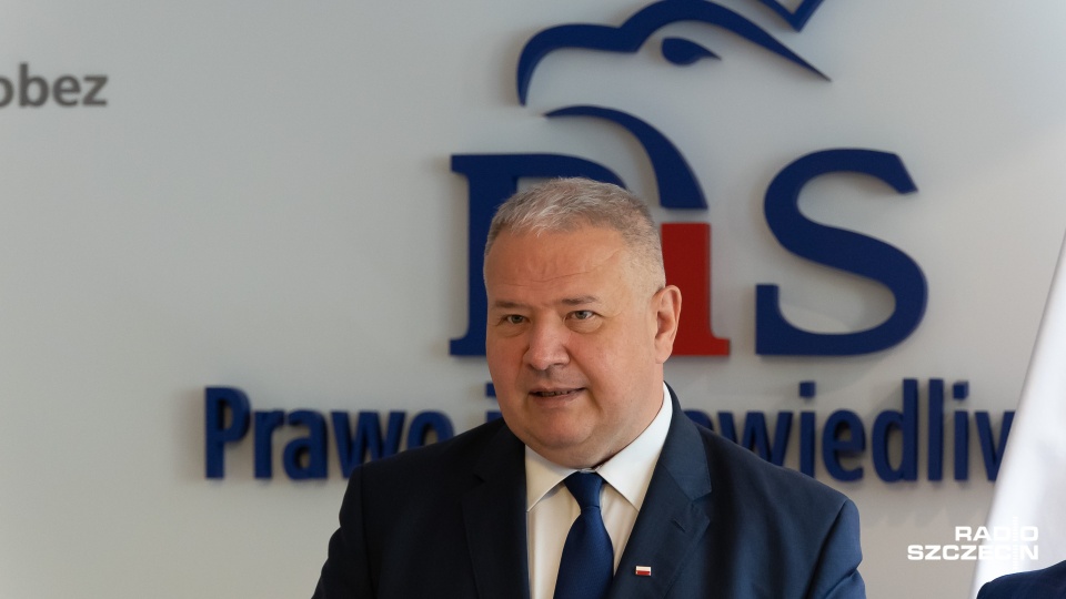 Leszek Dobrzyński, poseł PiS. Fot. Robert Stachnik [Radio Szczecin]