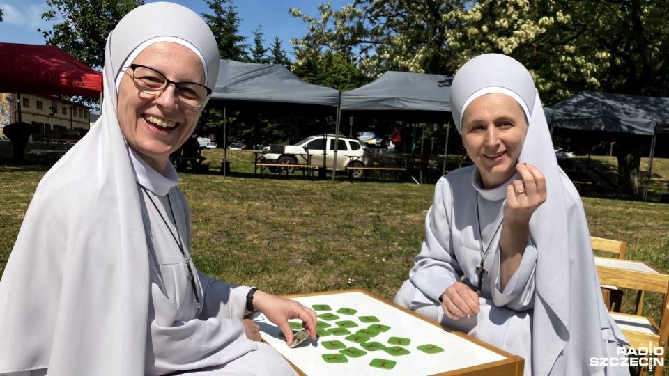 Ponad 300 uczestników z terenu całej Archidiecezji Szczecińsko-Kamieńskiej spotkało się w Wolinie, by wspólnie obchodzić Dni Młodych. Fot. Joanna Maraszek [Radio Szczecin]