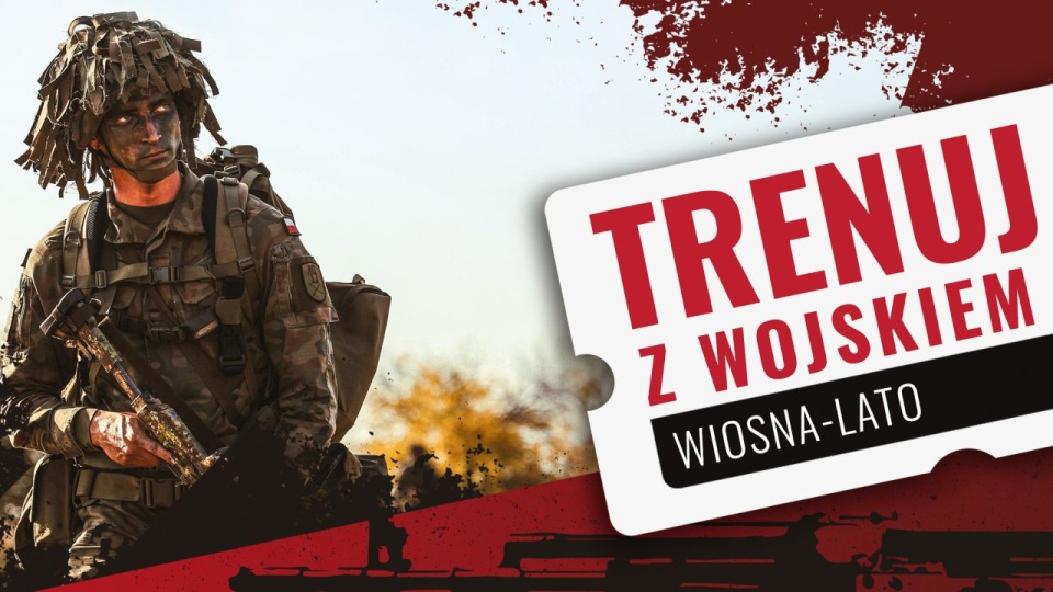 Projekt "Trenuj z wojskiem" realizowany jest w całym kraju. źródło: https://www.gov.pl/web/obrona-narodowa/trenuj-z-wojskiem-wiosna-lato