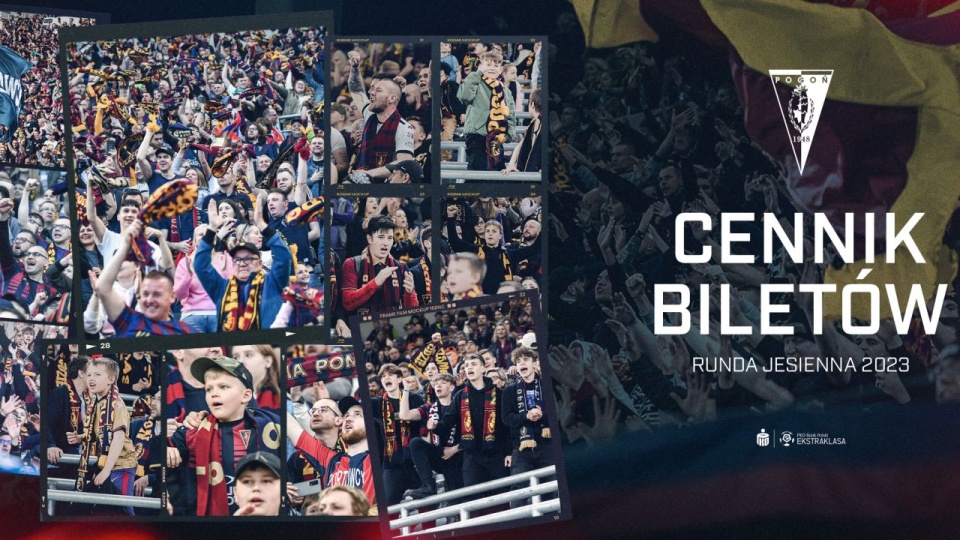 Wejściówki na domowe spotkania z Rakowem Częstochowa, Legią Warszawa i Lechem Poznań będą dodatkowo o 10 złotych droższe. źródło: https://pogonszczecin.pl