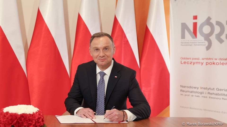Prezydent Andrzej Duda. źródło: https://twitter.com/prezydentpl