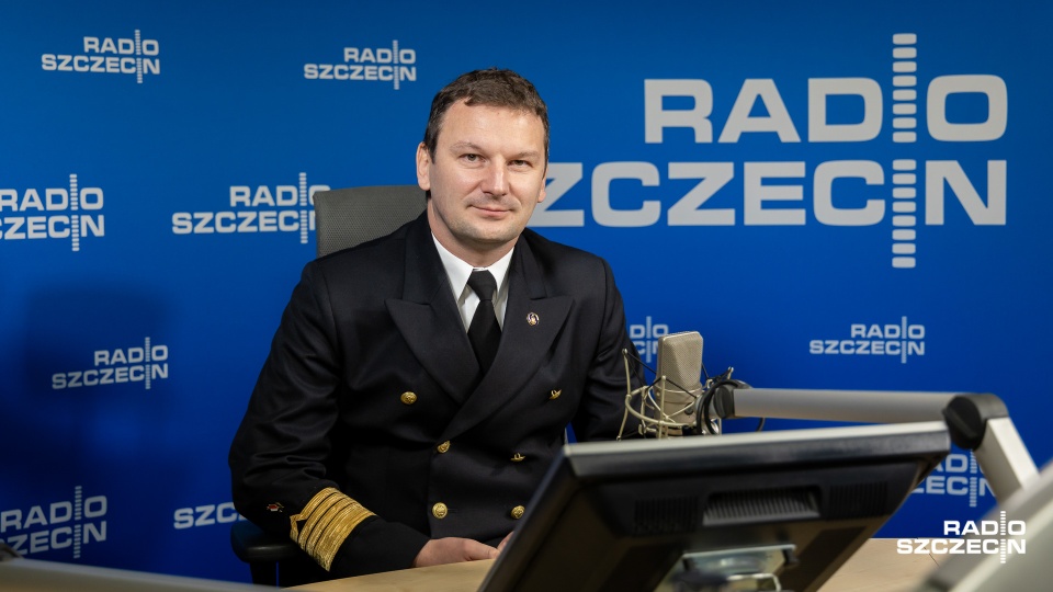 Wojciech Zdanowicz, dyrektor Urzędu Morskiego w Szczecinie. Fot. Robert Stachnik [Radio Szczecin]