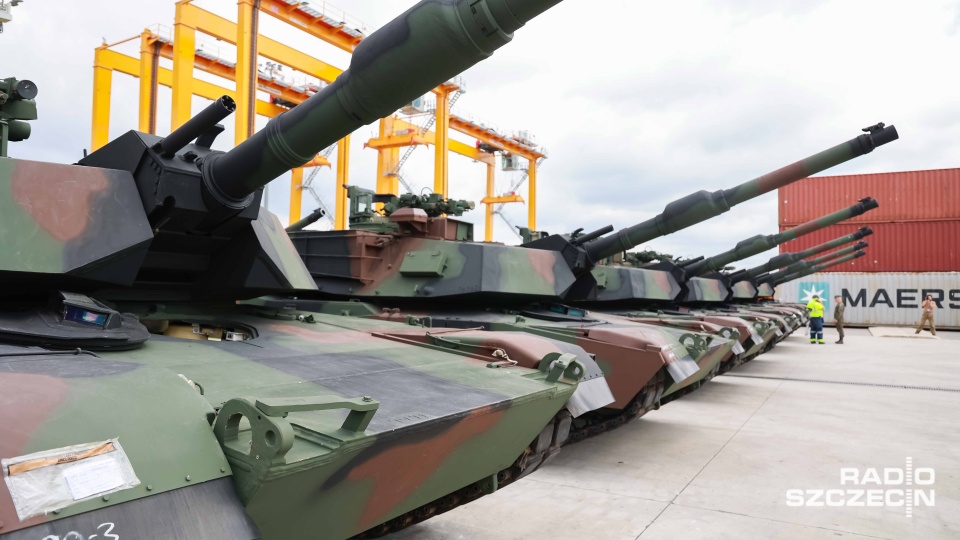 Polska zamówiła - za prawie 5 miliardów dolarów - 250 Abramsów w najnowocześniejszej wersji M1A21 SEPv3, które mają zostać dostarczone w latach 2024-2026. Fot. Robert Stachnik [Radio Szczecin/Archiwum]