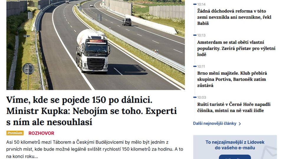 - Chcemy przyjrzeć się też nowoczesnym odcinkom D11, na przykład między Hradcem Králové i Jaromierzem - powiedział gazecie "Lidové Noviny" minister transportu Martin Kupka. źródło: https://www.lidovky.cz/