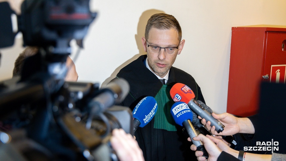 Adwokat Mikołaj Marecki. Fot. Robert Stachnik [Radio Szczecin]]