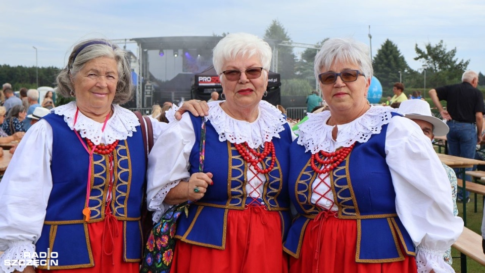 Od czasu rosyjskiej agresji na Ukrainę festyn nabrał jednak dodatkowego znaczenia. W ten sposób Ukraińcy mogą podziękować za wsparcie jakie uzyskali od mieszkańców gminy Kołobrzeg. Fot. Przemysław Polanin [Radio Szczecin]