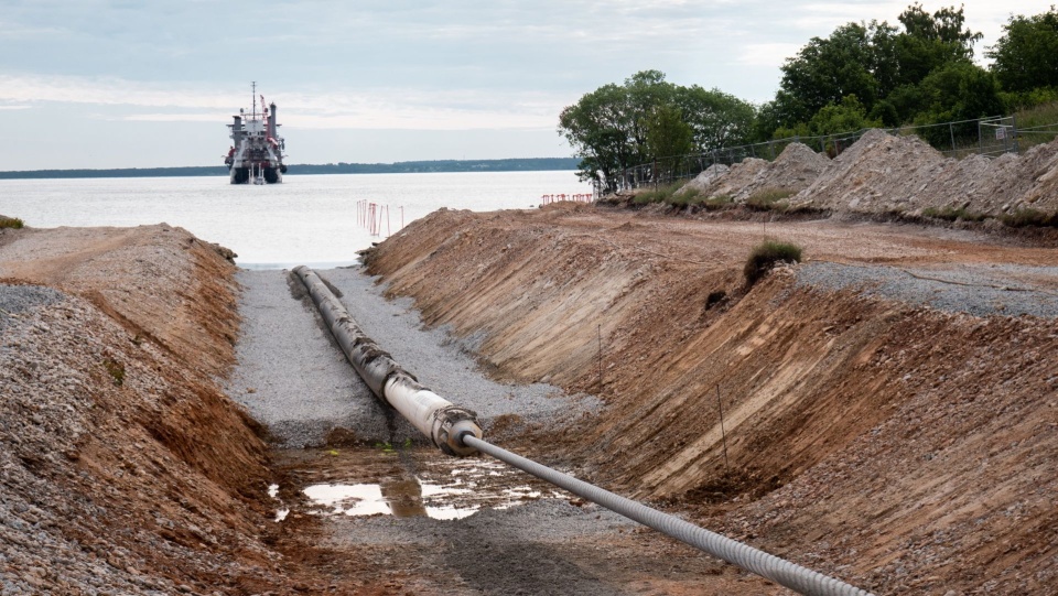 Balticconnector to gazociąg, który łączy Estonię i Finlandię. Fot. twitter.com/EleringAS