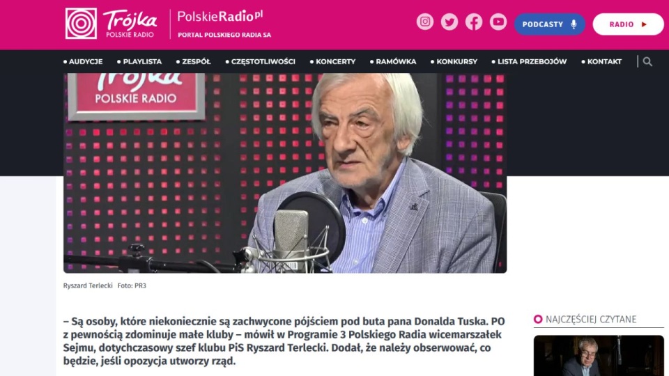Gość Programu Trzeciego Polskiego Radia powiedział, że ewentualne próby zablokowania projektu mogą być bardzo trudne. źródło: https://trojka.polskieradio.pl
