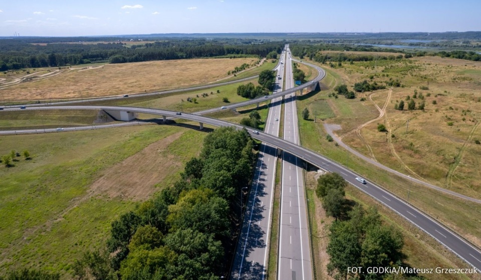 Węzeł Klucz fot. GDDKiA Szczecin