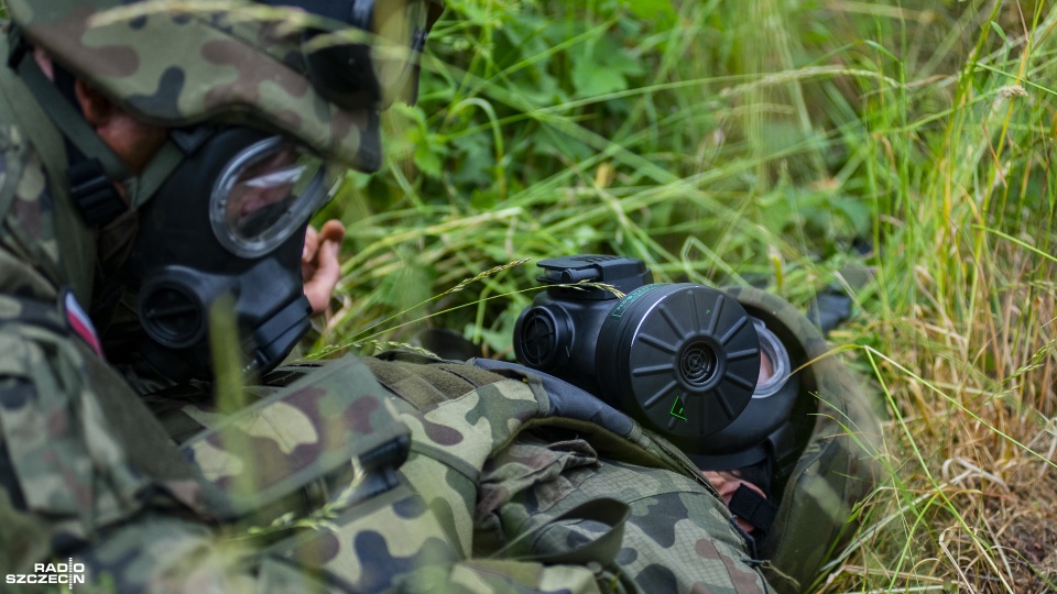 Chodzi o "nieszczęśliwy wypadek spowodowany przez osobę trzecią", do którego doszło na szczecińskim Krzekowie na Pasie Ćwiczeń Taktycznych. Fot. Wojciech Ochrymiuk [Radio Szczecin]