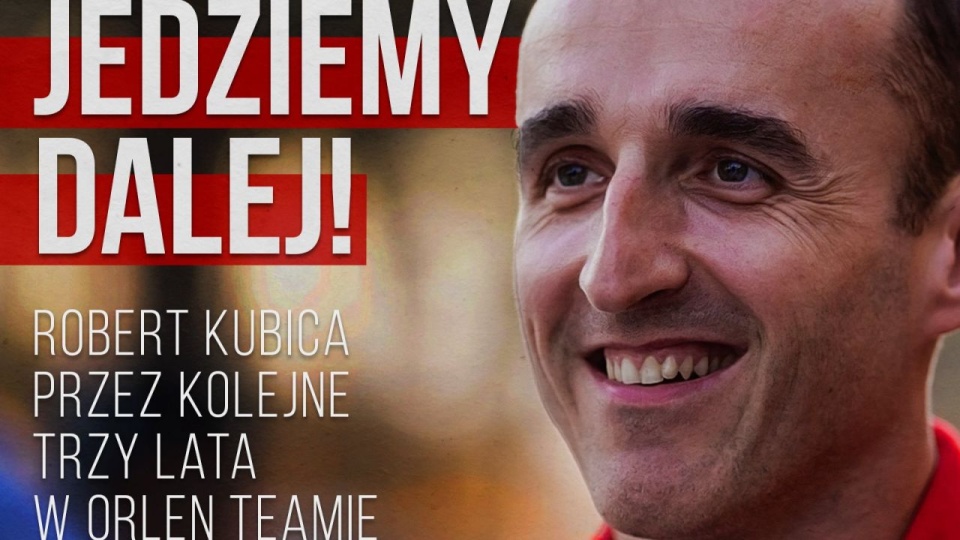 70 procent społeczeństwa kojarzy produkty Orlen właśnie z Robertem Kubicą. źródło: https://twitter.com/TeamORLEN