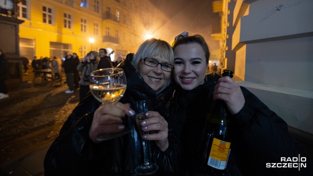 Fot. Robert Stachnik [Radio Szczecin] Rok 2024 oficjalnie przywitany! [ZDJĘCIA]