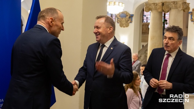 Fot. Robert Stachnik [Radio Szczecin] "Jednym głosem dla regionu". Wojewoda zachodniopomorski spotkał się z samorządowcami [WIDEO, ZDJĘCIA]