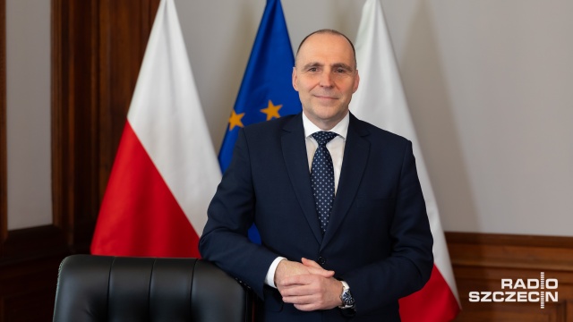 Adam Rudawski, wojewoda zachodniopomorski. Fot. Robert Stachnik [Radio Szczecin] "Jednym głosem dla regionu". Wojewoda zachodniopomorski spotkał się z samorządowcami [WIDEO, ZDJĘCIA]