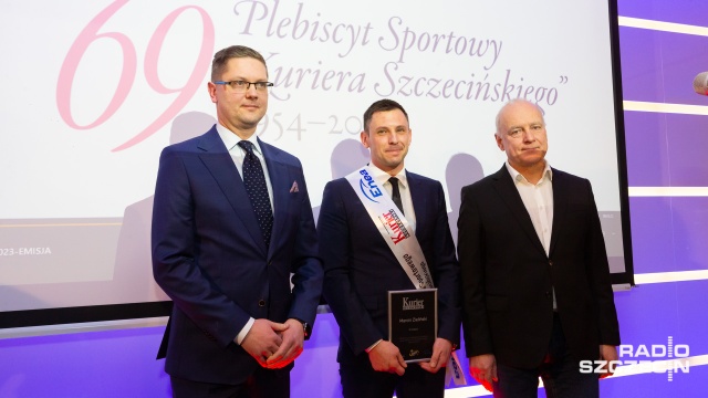 Fot. Robert Stachnik [Radio Szczecin] Znamy najlepszych sportowców i trenerów. Plebiscyt Sportowy Kuriera Szczecińskiego [ZDJĘCIA]