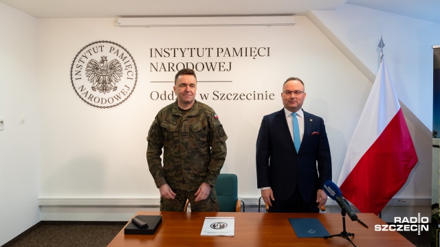 Fot. Robert Stachnik [Radio Szczecin] Historycy IPN-u będą szkolić żołnierzy [WIDEO, ZDJĘCIA]