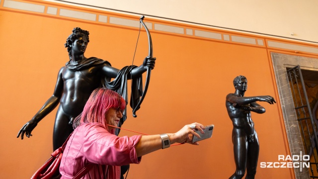 Fot. Robert Stachnik [Radio Szczecin] #MuseumSelfieDay. To działa! [WIDEO, ZDJĘCIA]
