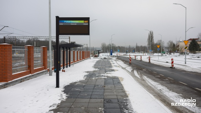 Fot. Robert Stachnik [Radio Szczecin] Koniec remontów w Policach. Będą też nowe przystanki [WIDEO, ZDJĘCIA]
